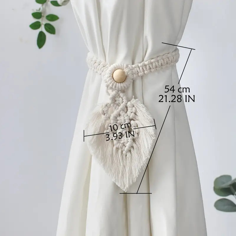 Bohemian Artisan Curtain Tiebacks