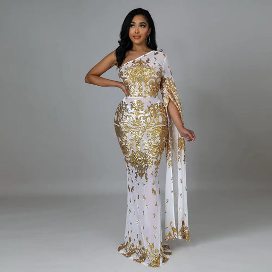 Chic European Beaded Event Gowns