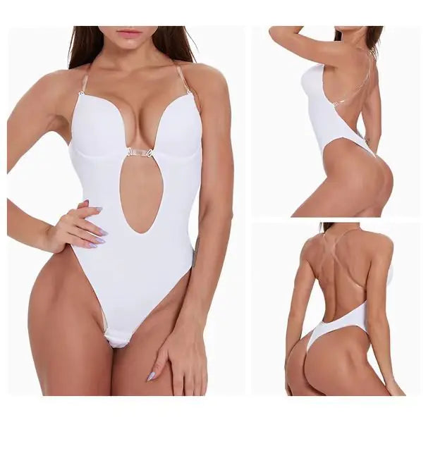 Sexy Backless Bodysuit Bra for Evening Dresses