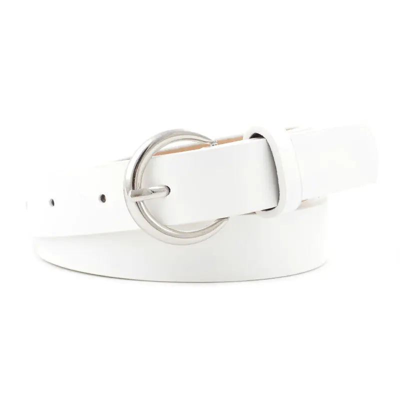 Women's Chic PU Dress Belt