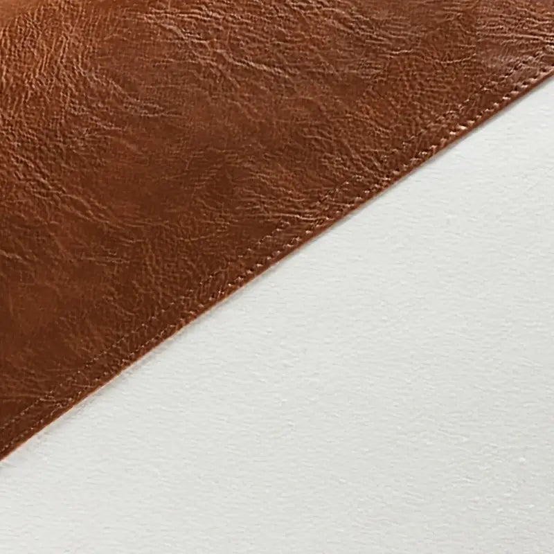 Chic Faux Leather Boho Pillow Cover 18x18