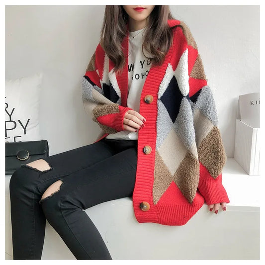 Plaid Chic Cardigans